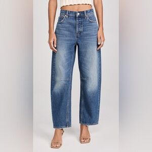 Madewell Curvy Darted Barrel Leg Jean | 29